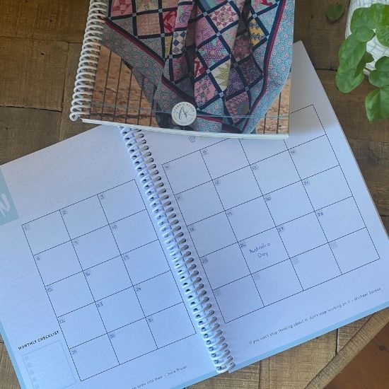 How to start Planning using your new Fabric Sauce Creative Planner!