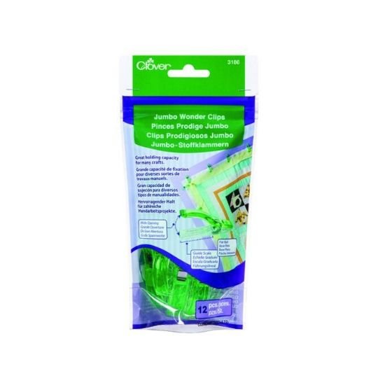 Clover Jumbo Wonder Clips Fabric Sauce