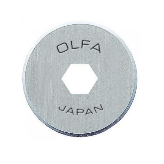 Olfa Rotary Cutter 18mm Replacement Blade Fabric Sauce