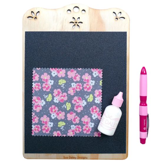 Sue Daley Designs Sand Paper Board Fabric Sauce